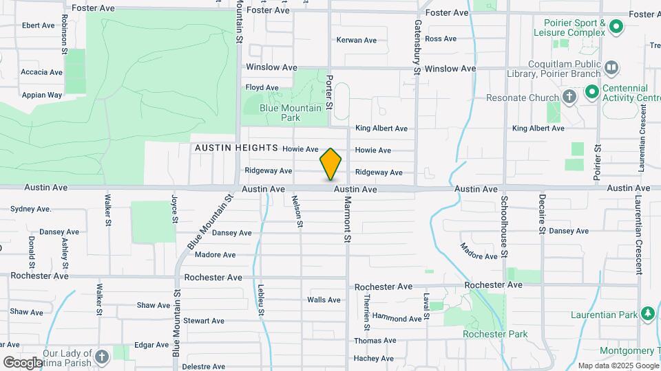 1045 Austin Av Map and Location Details