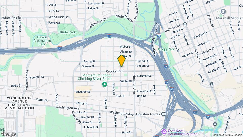 1621 Shearn St Map and Location Details