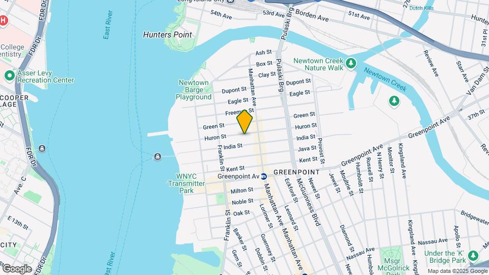 138 Huron St Mapa y Detalles de la Ubicación