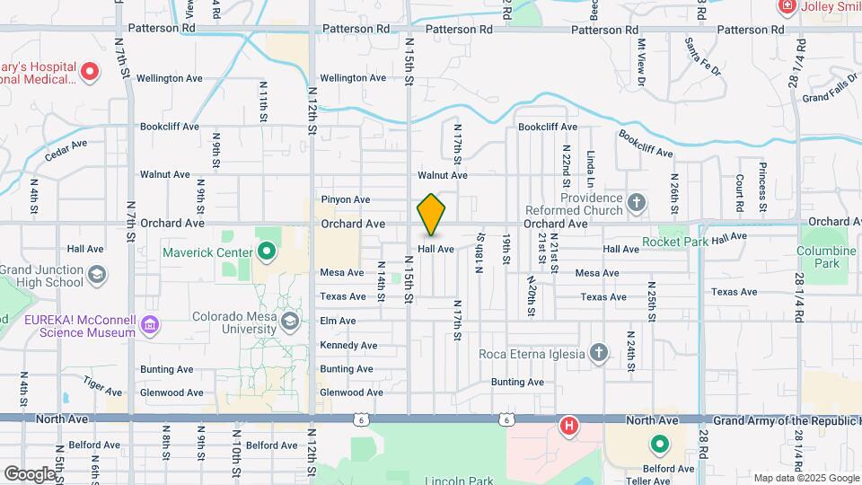 1590 Hall Ave Map and Location Details