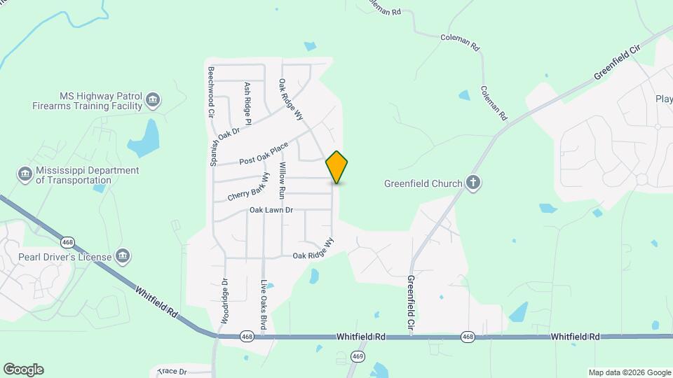 564 Oak Ridge Wy Map and Location Details