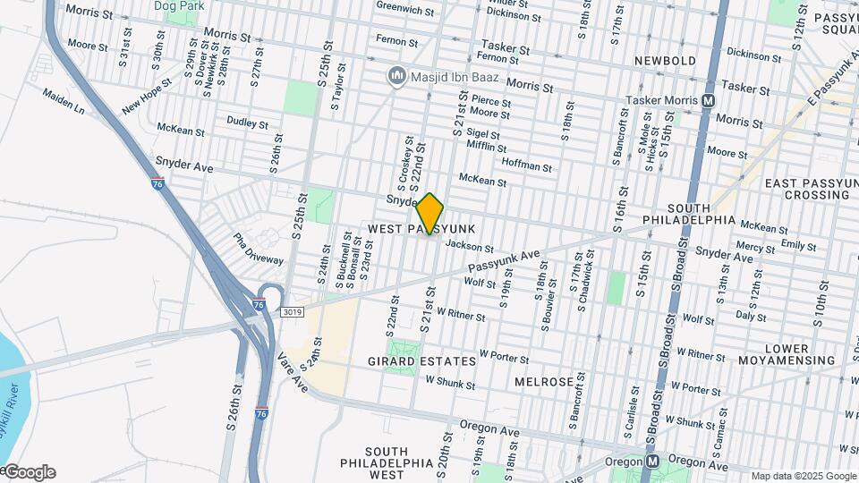 2201 S Norwood St Map and Location Details
