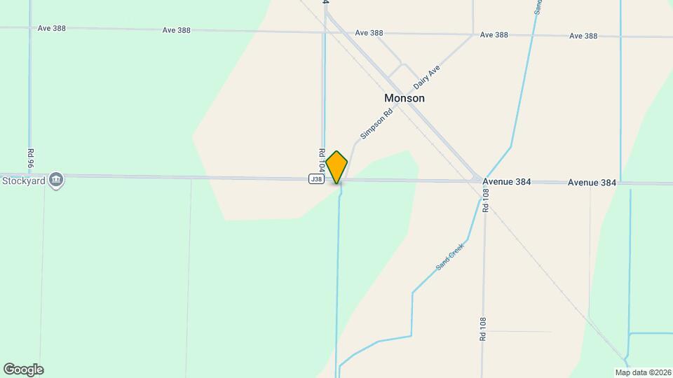 10395 Avenue 384 Map and Location Details