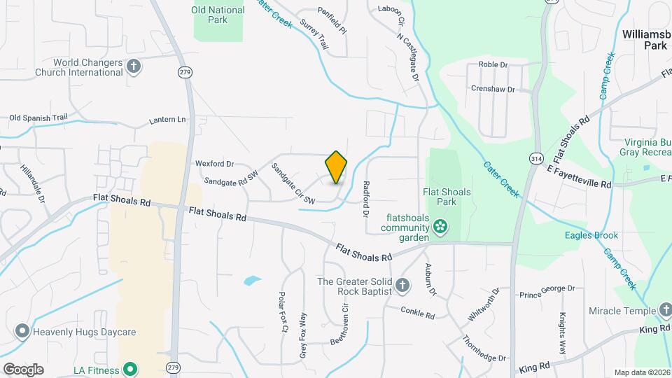 2050 Sandgate Cir SW Map and Location Details