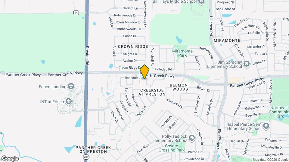 13359 Fondren Ln Map and Location Details