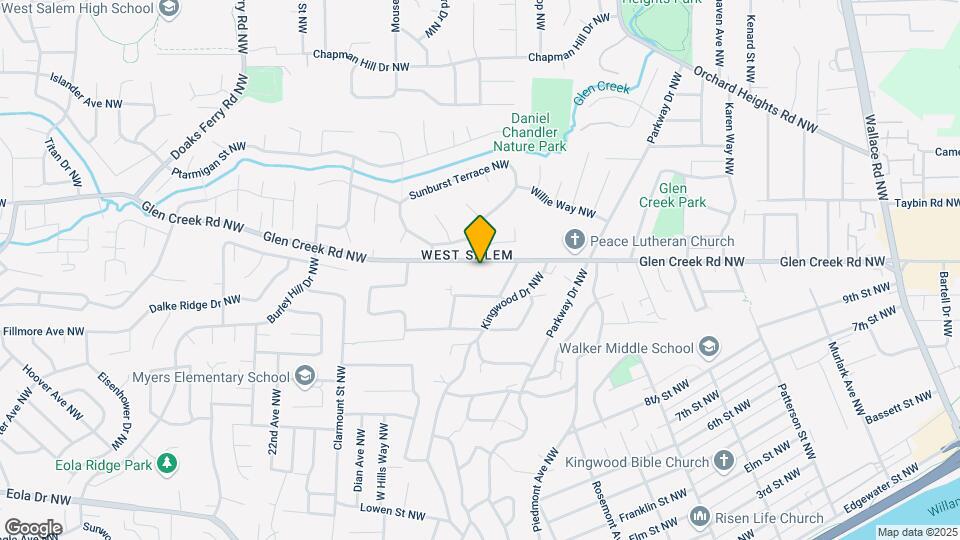 1740 Glen Creek Rd NW Map and Location Details