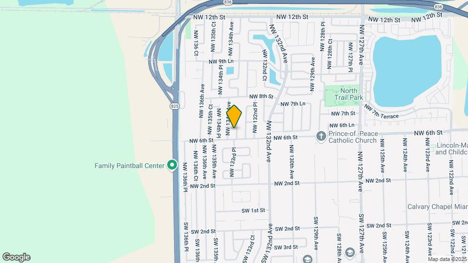 630 NW 133rd Ct Mapa y Detalles de la Ubicación