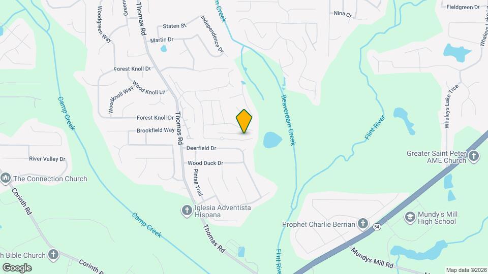 9568 Sleepy Hollow Ln Map and Location Details