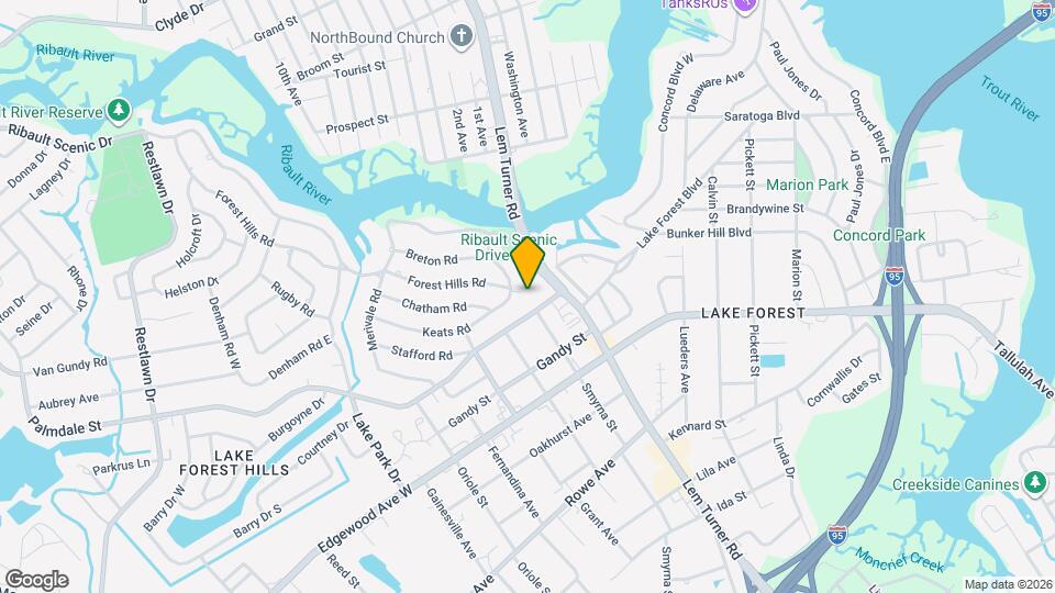 1412 Keats Cir Map and Location Details