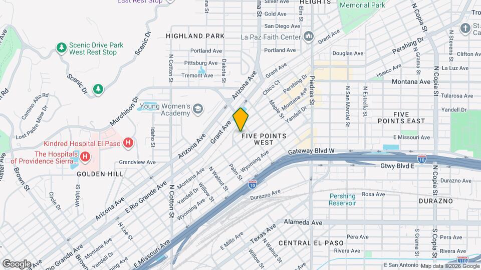 2415 Montana Ave Map and Location Details