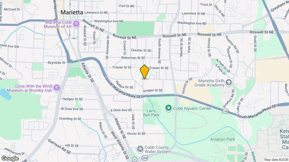 454 SE Haley St Map and Location Details