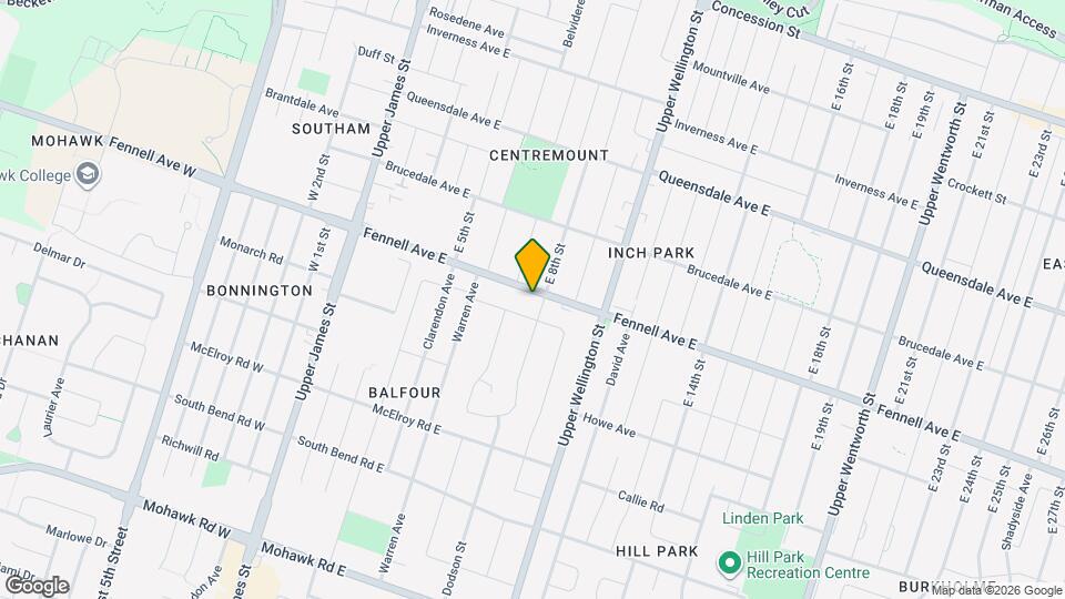 176 Fennell Ave E Map and Location Details