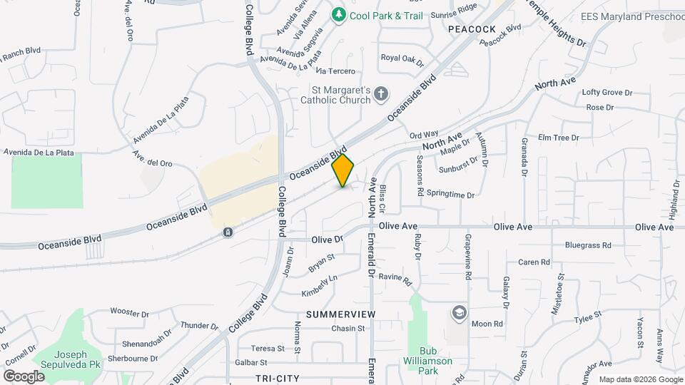 4271 Esperanza Way Map and Location Details