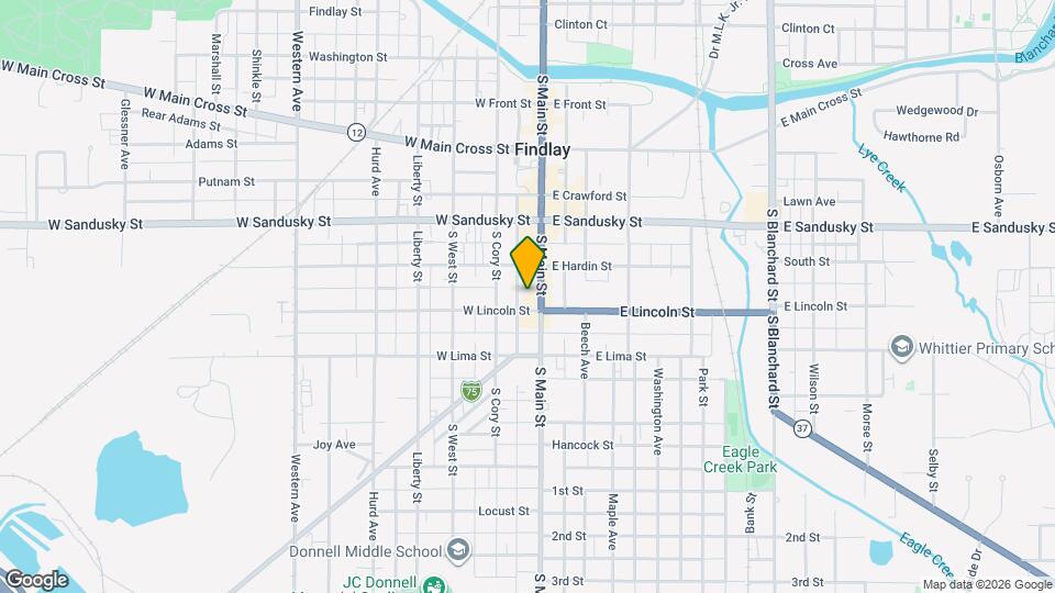 620 S Main St, Unit Apt F Mapa y Detalles de la Ubicación
