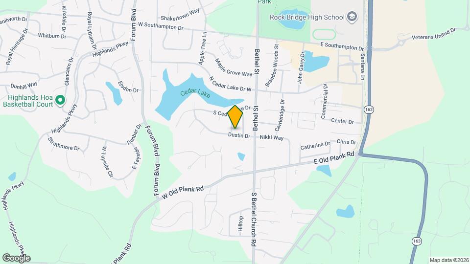 501 Dustin Dr Map and Location Details