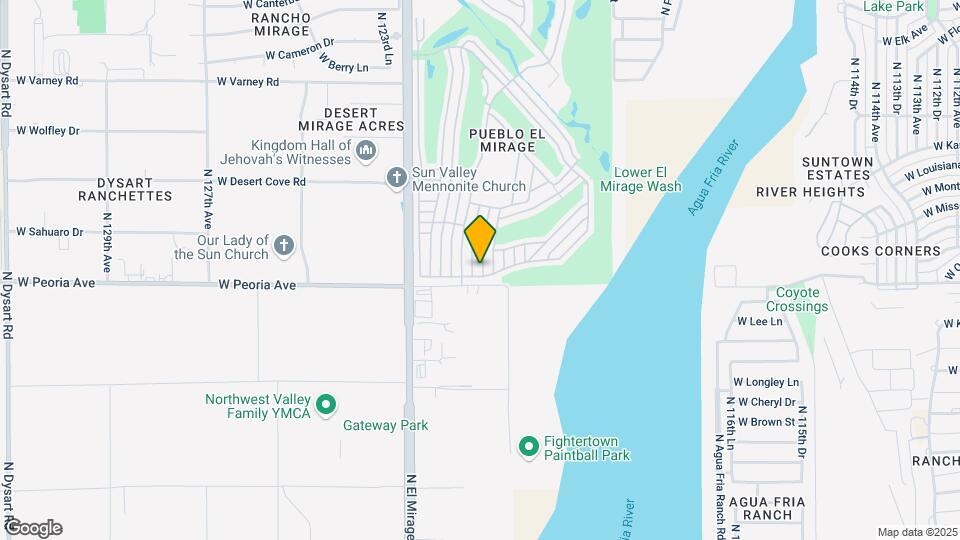 11201 N El Mirage Rd Map and Location Details