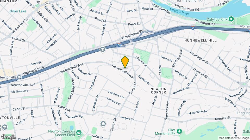 39 Newtonville Ave, Unit 1 Map and Location Details