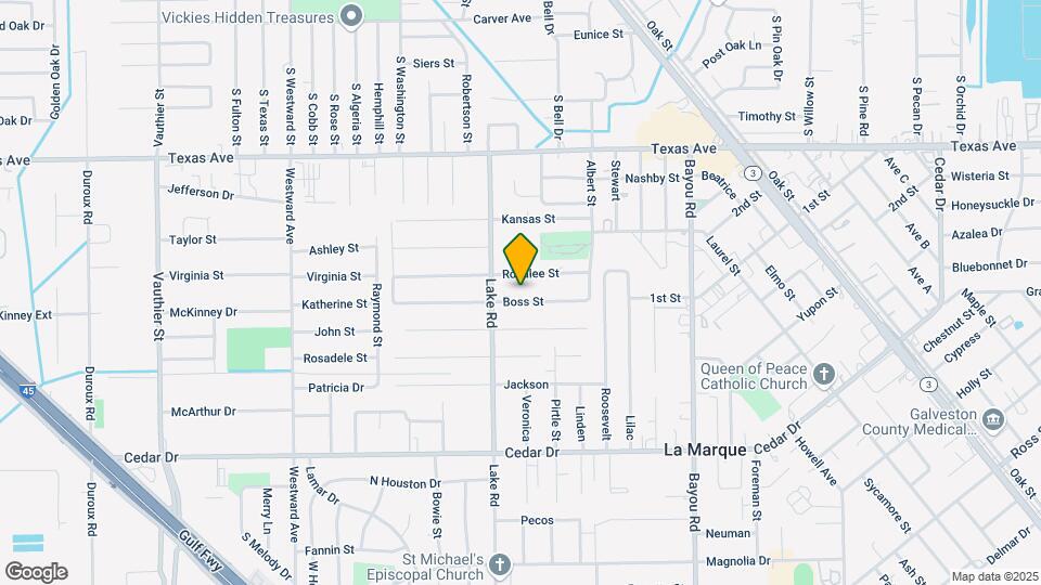2400 Boss St Map and Location Details