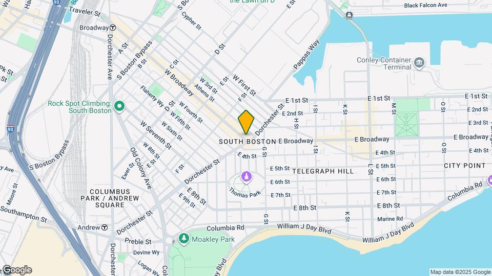 480 W Broadway Map and Location Details