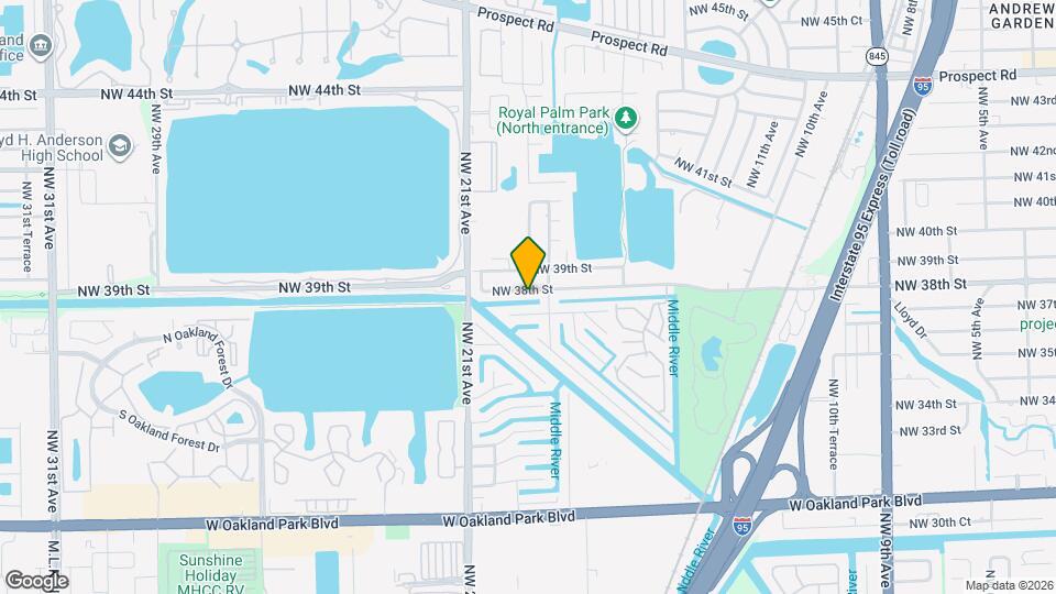 1912 NW 38th St Mapa y Detalles de la Ubicación