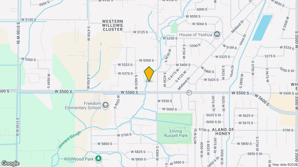 4349 W 5430 S Map and Location Details