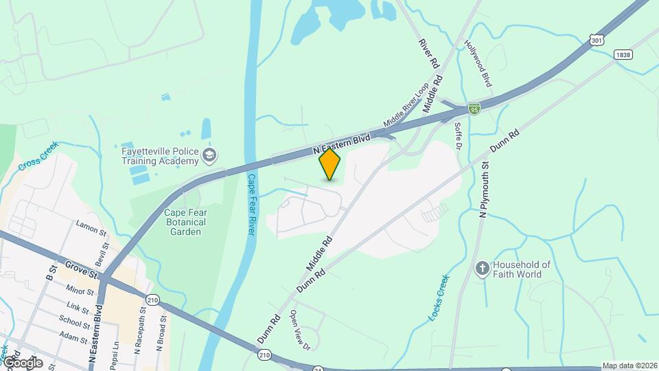 1838 Bluffside Dr Map and Location Details