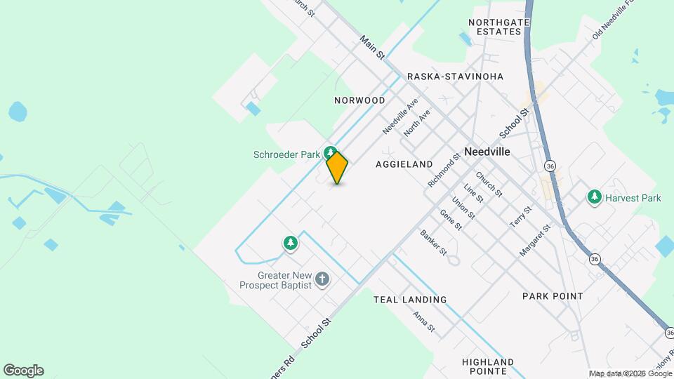 3635 Needville Ave Map and Location Details