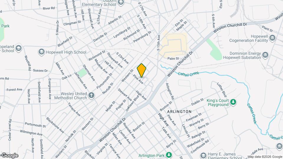 807 Pine Ave Map and Location Details