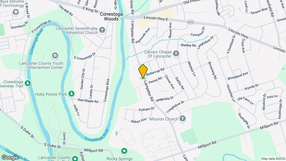 312-314 Lampeter Rd Mapa y Detalles de la Ubicación