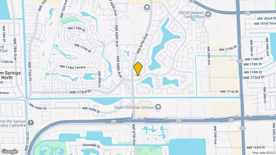 6654 NW 173rd Ln Map and Location Details