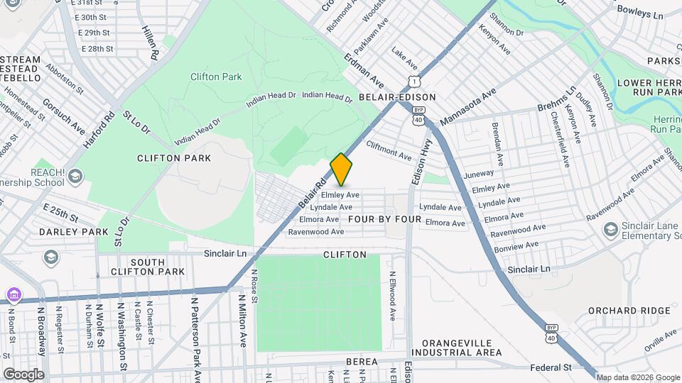 3302 Elmley Ave Mapa y Detalles de la Ubicación