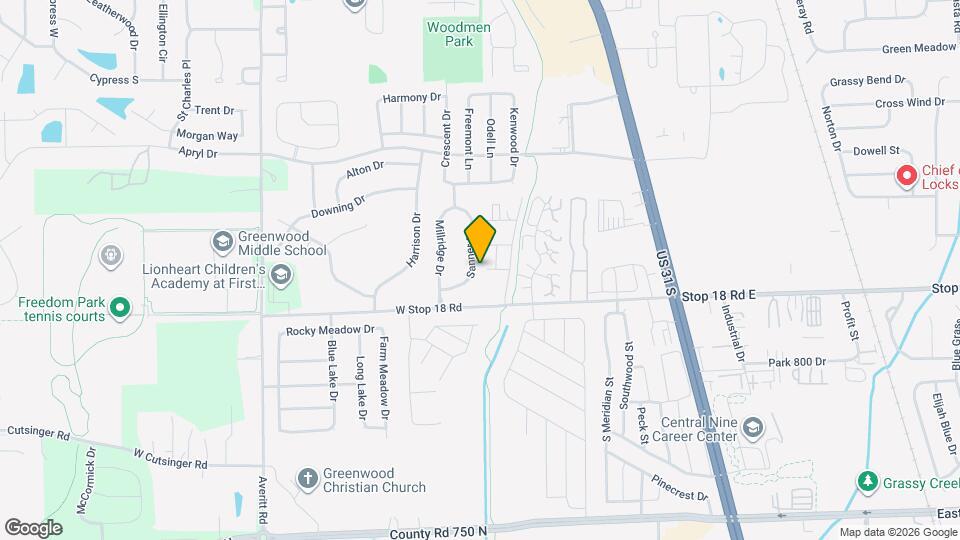 1493 Sanner Drive Mapa y Detalles de la Ubicación