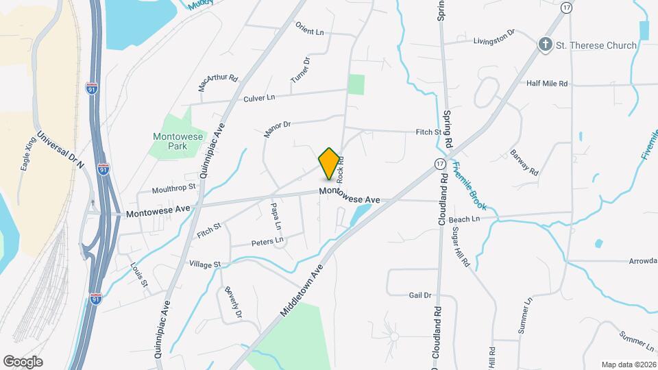 177 Montowese Ave Map and Location Details