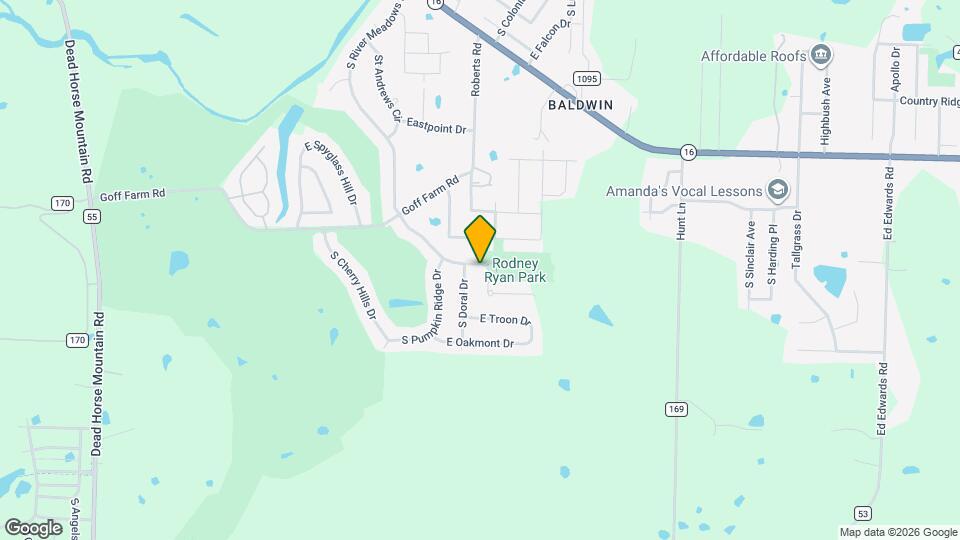 1893 S River Meadows Dr Map and Location Details