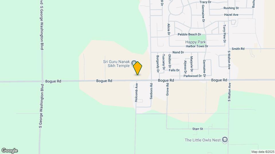 2241 Bogue Rd Mapa y Detalles de la Ubicación