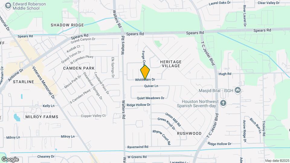 2719 Whitinham Dr Map and Location Details