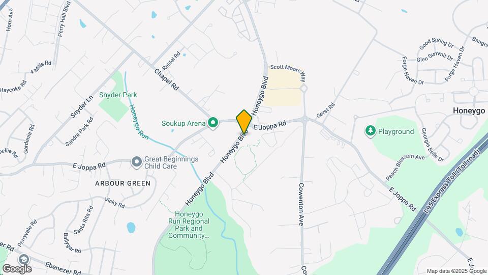 Crossings at White Marsh I and II Apartments and Nearby Perry Hall