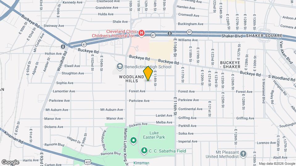 2935 E 112th St Mapa y Detalles de la Ubicación