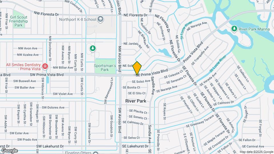 136 SE Prima Vista Blvd Map and Location Details