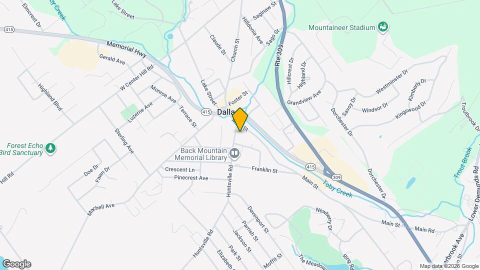 63 Main St Apartments and Nearby Dallas Apartments For Rent Dallas, PA