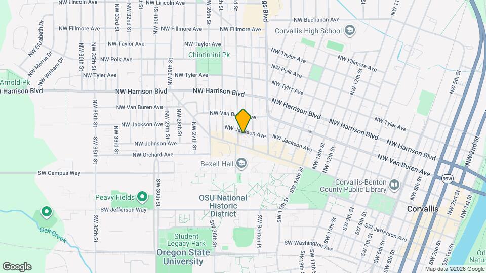 2200 NW Jackson Ave Map and Location Details