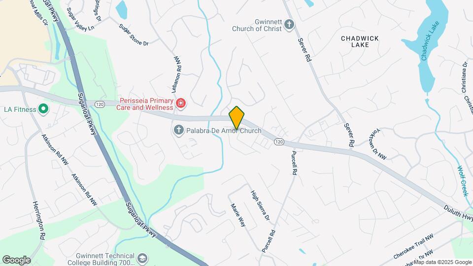 1572 Creek Bend Ln NW Map and Location Details