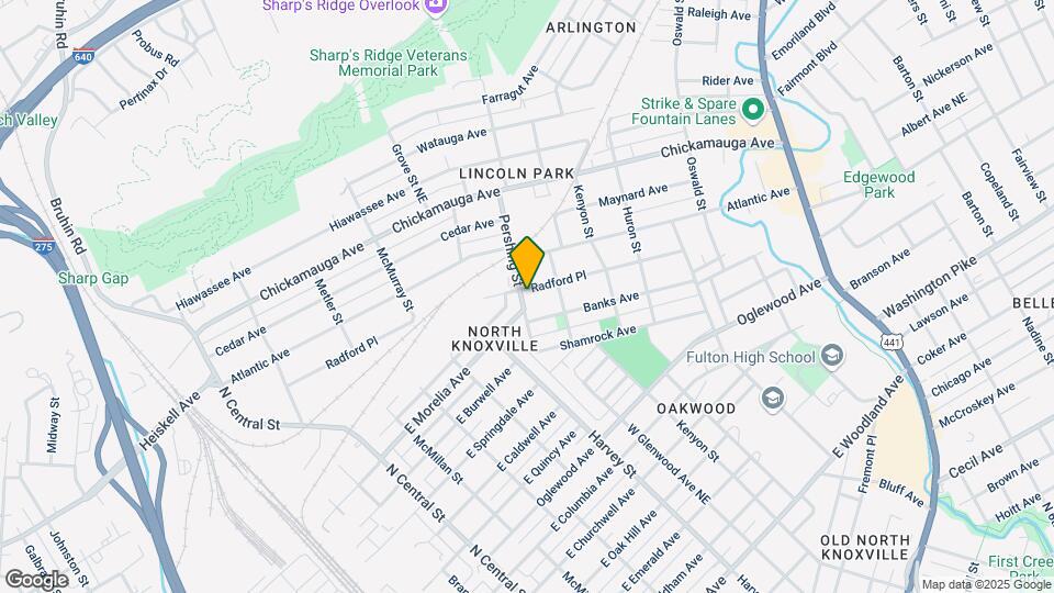 600 Radford Pl Mapa y Detalles de la Ubicación
