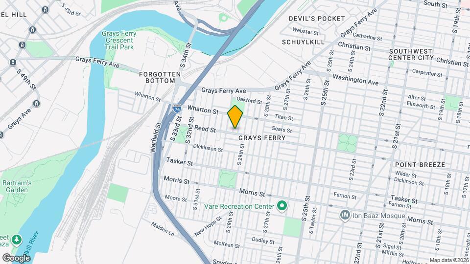 1351 S Myrtlewood St Map and Location Details