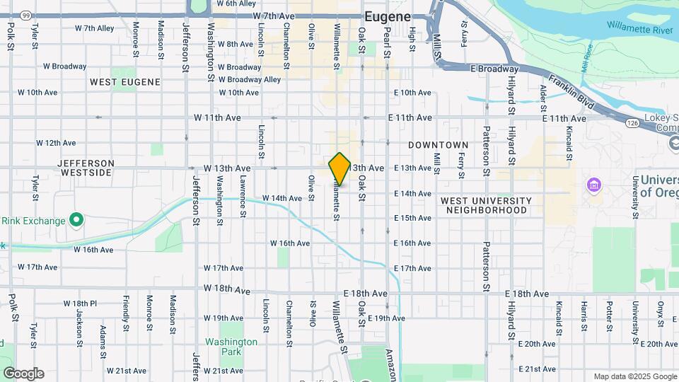 1 E 14th Ave Mapa y Detalles de la Ubicación