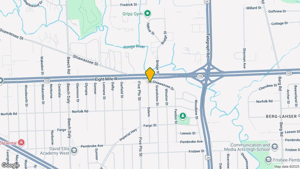 20566 Salem Map and Location Details