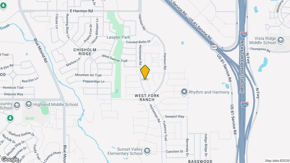 8125 Charford Dr Map and Location Details