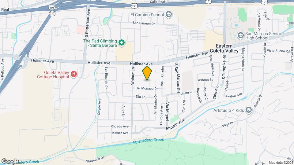 425 San Domingo Dr Map and Location Details