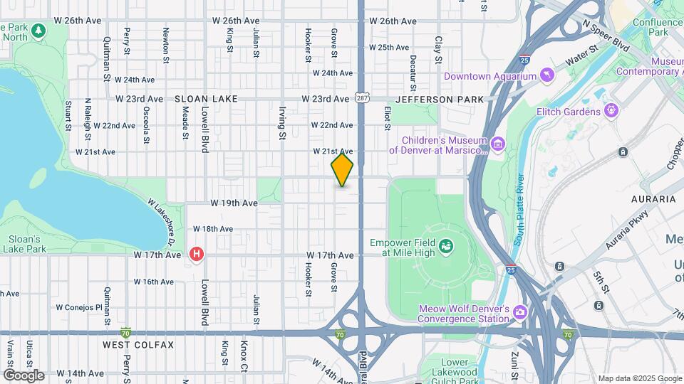 1916 Grove St Map and Location Details