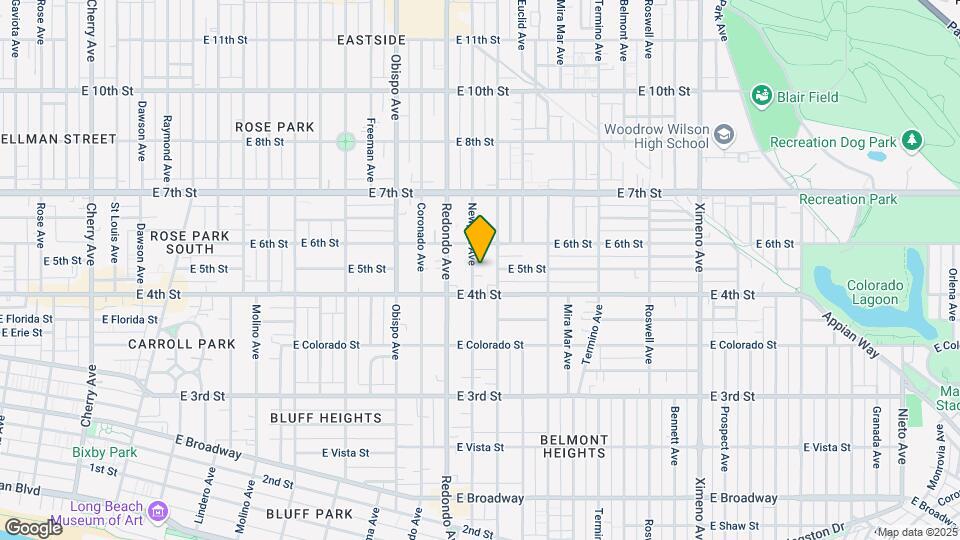 442 Newport Ave. Map and Location Details